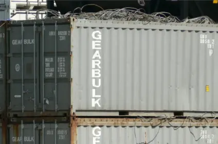 PortChief Container — Open Top with cargo (Gearbulk, 22U1)